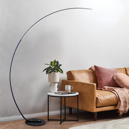 "La Luna" Curved Floor Lamp