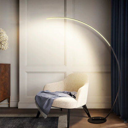 "La Luna" Curved Floor Lamp